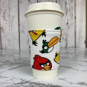 NEW in pkg Coffee Drink Cozy Angry Birds